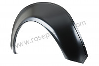 P570801 - WING JOINING PLATE LOOK RS SINGER for Porsche 964 / 911 Carrera 2/4 • 1990 • 964 carrera 2 • Cabrio • Automatic gearbox
