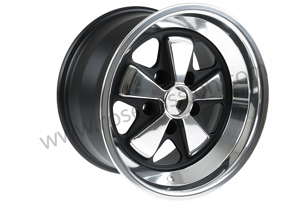 P570806 - 9 X16 SPOKED BLACK AND POLISHED RIM LIKE THE EARLY 911 WITH TUV HOMOLOGATION (ET 10.6) for Porsche 911 G • 1983 • 3.0sc • Coupe • Manual gearbox, 5 speed