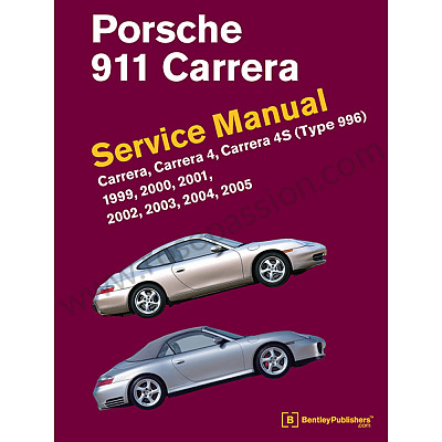 P570808 - LIBRO TÉCNICO para Porsche 996 / 911 Carrera • 1998 • 996 carrera 2 • Coupe • Caja auto