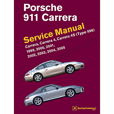 P570808 - MANUAL TECNICO para Porsche 996 / 911 Carrera • 2003 • 996 carrera 4 • Targa • Caixa automática