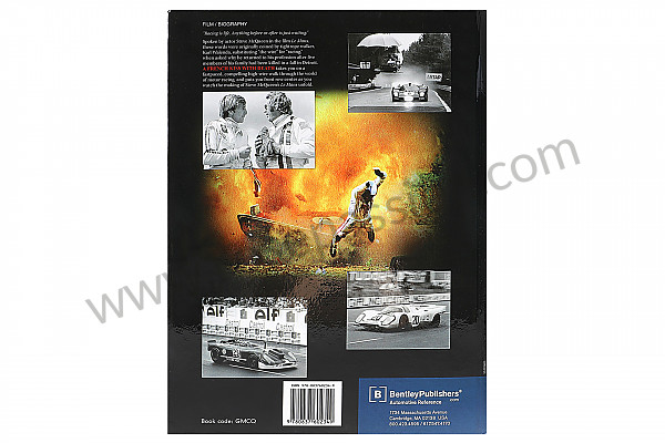 P570810 - BOEK ‘STEVE MCQUEEN AND THE MAKING OF LE MANS’ voor Porsche 911 G • 1974 • 2.7 carrera • Coupe • Manuele bak 5 versnellingen