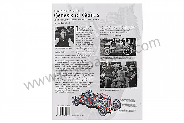 P570813 - LIBRO “ROAD, RACING UND AVIATION INNOVATION 1900 TO 1933” per Porsche 356B T6 • 1962 • 1600 (616 / 1 t6) • Karmann hardtop coupe b t6 • Cambio manuale 4 marce