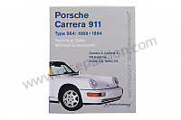 P570815 - BOEK MET REPARATIEGEGEVENS 964 89-94  voor Porsche 964 / 911 Carrera 2/4 • 1993 • 964 carrera 2 • Speedster • Manuele bak 5 versnellingen