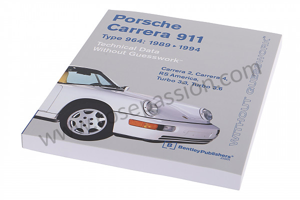 P570815 - BOEK MET REPARATIEGEGEVENS 964 89-94  voor Porsche 964 / 911 Carrera 2/4 • 1993 • 964 carrera 2 • Speedster • Manuele bak 5 versnellingen