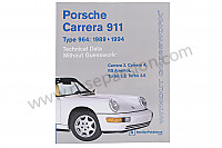 P570815 - BOEK MET REPARATIEGEGEVENS 964 89-94  voor Porsche 964 / 911 Carrera 2/4 • 1994 • 964 carrera 4 • Targa • Manuele bak 5 versnellingen