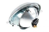 P570906 - HEADLIGHT EUROPE 356 for Porsche 356a • 1957 • 1300 (506 / 2) • Coupe a t1 • Manual gearbox, 4 speed