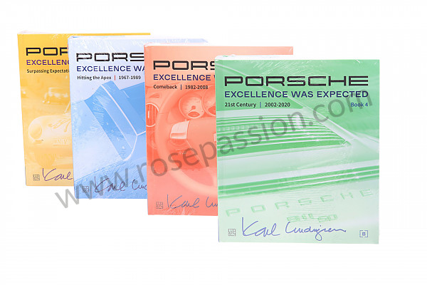 P571992 - 4 VOLUME BOOK SET, PORSCHE®: EXCELLENCE WAS EXPECTED for Porsche 