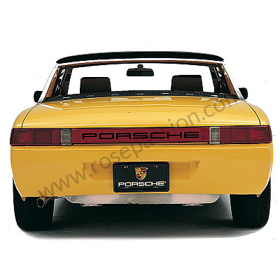 P572024 - PARA-CHOQUES TRASEIRO 916 para Porsche 914 • 1976 • 914 / 4 2.0 • Caixa manual 5 velocidades