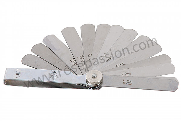 P575321 - METRIC FEELER GAUGE for Porsche Boxster / 981 • 2012 • Boxster s • Cabrio • Manual gearbox, 6 speed