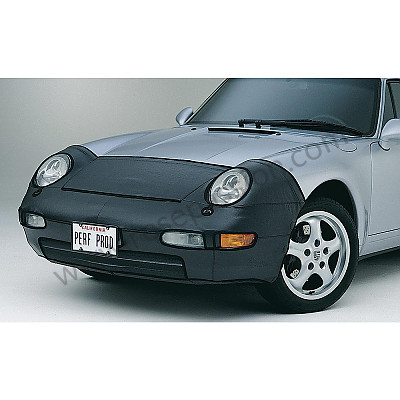 P575334 - COLGAN VINYL BRAS, WITHOUT FOG LIGHT HOLES, FOR 911 PORSCHE® , 1974-1989 for Porsche 911 Turbo / 911T / GT2 / 965 • 1987 • 3.3 turbo • Coupe • Manual gearbox, 4 speed