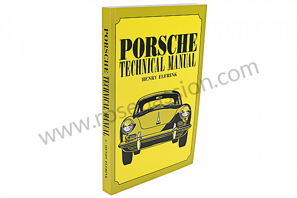 P575372 - 356 PORSCHE® TECHNICAL MANUAL for Porsche 356 pré-a • 1954 • 1500 (546) • Speedster pré a • Manual gearbox, 4 speed