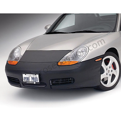 P575507 - COLGAN CARBON FIBER BRAS, WITH LICENSE PLATE CUT-OUT & FENDERS COVERED for Porsche Boxster / 987 • 2007 • Boxster 2.7 • Cabrio • Manual gearbox, 5 speed