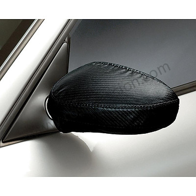 P575509 - REAR VIEW MIRROR  PROTECTION 997 987 987C 2005-2008 CARBON LOOK for Porsche 997 Turbo / 997T / 911 Turbo / GT2 • 2008 • 997 turbo • Cabrio • Automatic gearbox