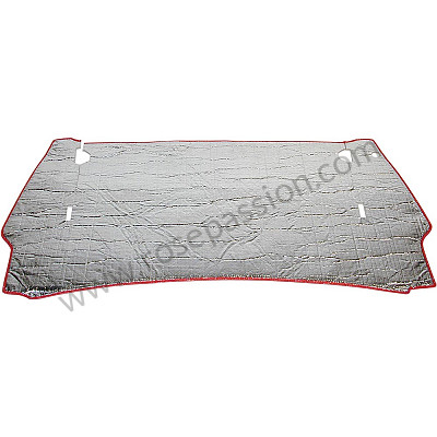 P575535 - ENGINE INSULATION WITH RED EDGES for Porsche 911 G • 1976 • 2.7 • Coupe • Automatic gearbox