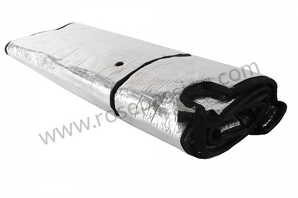 P575558 - ENGINE INSULATION WITH BLACK EDGES for Porsche 914 • 1974 • 914 / 4 1.8 injection • Manual gearbox, 5 speed