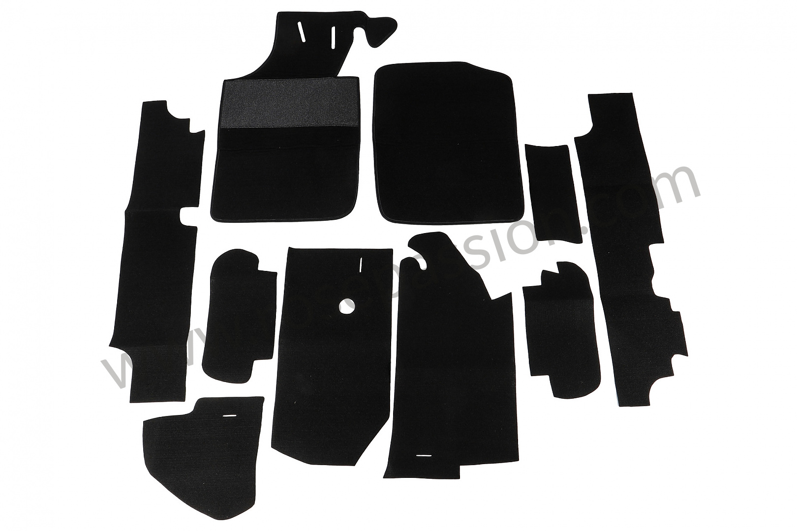 P575573 - KIT TAPPETO IN FELTRO NERO (477721547E) per Porsche