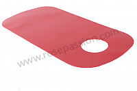 P575579 - RED FUEL FLAP PROTECTION for Porsche 911 G • 1985 • 3.2 • Cabrio • Manual gearbox, 5 speed