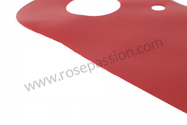 P575580 - RED FUEL FLAP PROTECTION 356 for Porsche 356C • 1964 • 1600 c (616 / 15) • Coupe karmann c • Manual gearbox, 4 speed