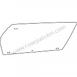 P575581 - DOOR INSULATION SHEET for Porsche 911 Classic • 1968 • 2.0t • Coupe • Manual gearbox, 4 speed