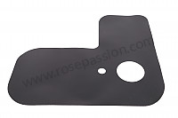 P575625 - BLACK FUEL FLAP PROTECTION for Porsche 911 G • 1987 • 3.2 g50 • Targa • Manual gearbox, 5 speed