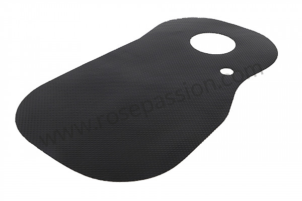 P575627 - BLACK FUEL FLAP PROTECTION 356 for Porsche 356C • 1964 • 2000 carrera gs (587 / 1) • Coupe c • Manual gearbox, 4 speed