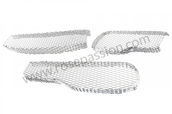P575629 - BUMPER GRILLES KIT for Porsche 996 GT3 / GT3-1 • 2004 • 996 gt3 • Coupe • Manual gearbox, 6 speed