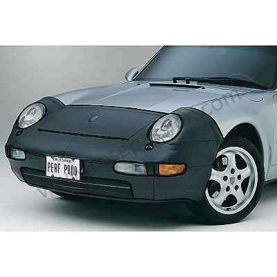 P575671 - COLGAN VINYL BRAS, WITHOUT BUMPER GUARD, WITH FENDERS COVERED for Porsche 996 Turbo / 996T / 911 Turbo / GT2 • 2004 • 996 turbo • Cabrio • Manual gearbox, 6 speed
