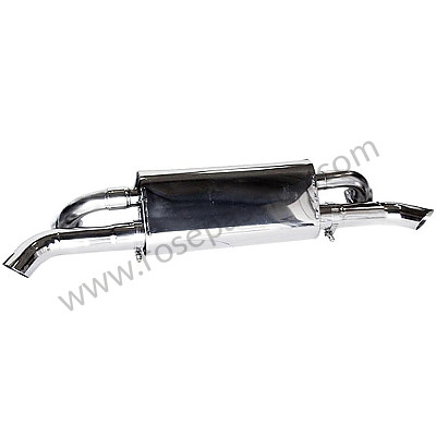 P575932 - B&B MUFFLER, FOR B&B MANIFOLDS, 3" DOUBLE OVAL TIPS, FOR 911 1978-1989 for Porsche 911 G • 1985 • 3.2 • Coupe • Manual gearbox, 5 speed