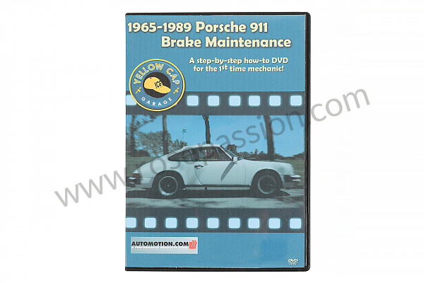 P576068 - 911 PORSCHE® DO-IT-YOURSELF DVD VIDEO SERIES, 1984-1989 for Porsche 