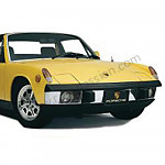 P576507 - FRONT SPOILER 914 POLYESTER for Porsche 914 • 1971 • 914 / 4 1.7 • Manual gearbox, 5 speed