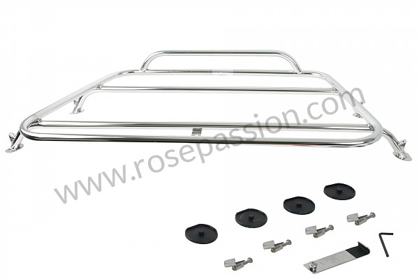 P576530 - CHROME PLATED LUGGAGE RACK for Porsche Boxster / 986 • 2000 • Boxster 2.7 • Cabrio • Manual gearbox, 5 speed