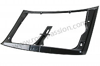P576649 - REINFORCING FRAME FOR DUCK TAIL REAR ENGINE COVER TYPE 911 2.7 RS for Porsche 911 Classic • 1973 • 2.4s • Targa • Manual gearbox, 5 speed