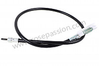 P580906 - CABLE ONLY FOR CONVERTIBLE TOP LIFTER for Porsche 964 / 911 Carrera 2/4 • 1994 • 964 carrera 2 • Cabrio • Automatic gearbox