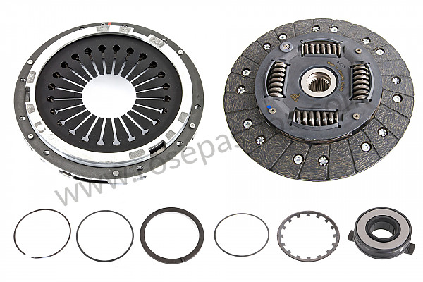 P580911 - CLUTCH KIT 996 TURBO for Porsche 996 Turbo / 996T / 911 Turbo / GT2 • 2005 • 996 turbo • Coupe • Manual gearbox, 6 speed