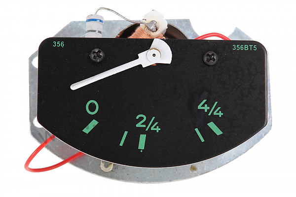 P582003 - FUEL GAUGE FOR INSTRUMENT PANEL 6V for Porsche 356a • 1958 • 1600 carrera gs (692 / 2) • Coupe a t2 • Manual gearbox, 4 speed