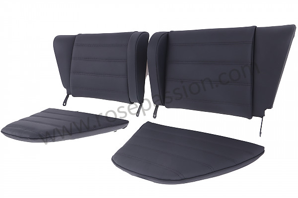 P585085 - KIT FEATURING A PAIR OF COMPLETE REAR SEATS for Porsche 911 Turbo / 911T / GT2 / 965 • 1983 • 3.3 turbo • Coupe • Manual gearbox, 4 speed