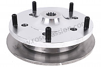 P585125 - 356 REAR BRAKE MODIFICATION KIT FOR DISC BRAKE for Porsche 356a • 1955 • 1600 s (616 / 2) • Speedster a t1 • Manual gearbox, 4 speed