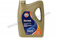 P585128 - HUILE MOTEUR GULF RACING 10W60 pour Porsche 