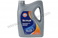 P585130 - GULF TEC PLUS 10W40 OIL for Porsche 928 • 1987 • 928 s4 • Coupe • Manual gearbox, 5 speed
