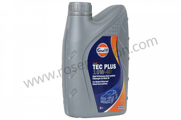 P585131 - GULF TEC PLUS OIL 10W40 for Porsche 924 • 1976 • 924 2.0 • Coupe • Manual gearbox, 4 speed
