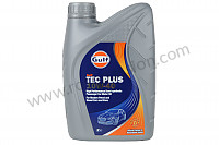 P585131 - GULF TEC PLUS OIL 10W40 for Porsche 924 • 1982 • 924 turbo • Coupe • Manual gearbox, 5 speed