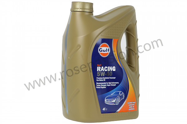 P585132 - GULF RACING 5W50 OIL for Porsche 996 / 911 Carrera • 2001 • 996 carrera 2 • Coupe • Manual gearbox, 6 speed