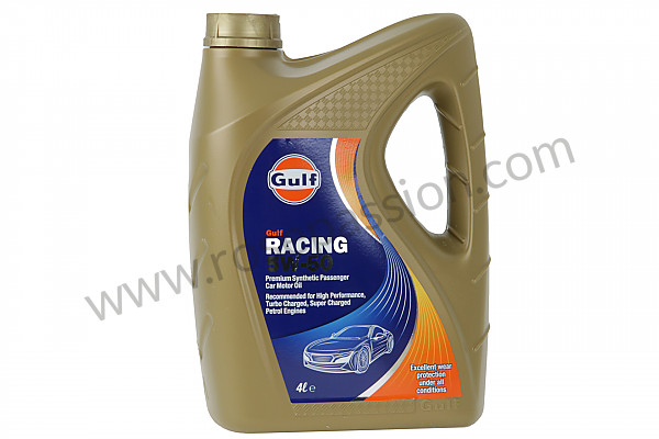 P585132 - GULF RACING 5W50 OIL for Porsche 996 / 911 Carrera • 1999 • 996 carrera 4 • Coupe • Manual gearbox, 6 speed