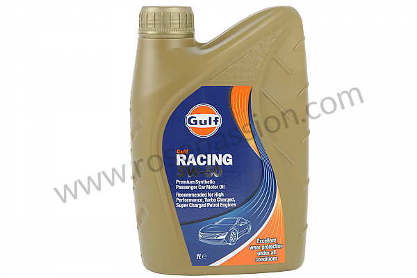 P585133 - GULF RACING OIL 5W50 for Porsche Boxster / 986 • 2001 • Boxster 2.7 • Cabrio • Manual gearbox, 5 speed