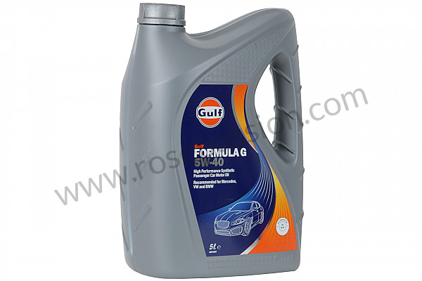 P585134 - GULF FORMULA G 5W40 OIL for Porsche 991 • 2012 • 991 c2s • Cabrio • Manual gearbox, 7 speed