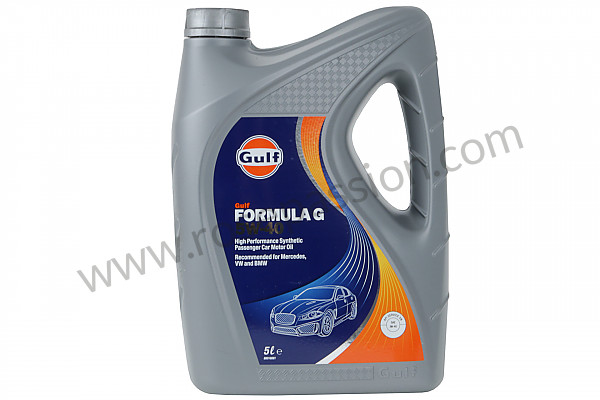 P585134 - GULF FORMULA G 5W40 OIL for Porsche 997-1 / 911 Carrera • 2007 • 997 c4s • Coupe • Manual gearbox, 6 speed