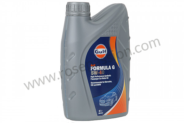 P585135 - GULF OIL FORMULA G 5W40 for Porsche 997-1 / 911 Carrera • 2008 • 997 c2 • Coupe • Manual gearbox, 6 speed