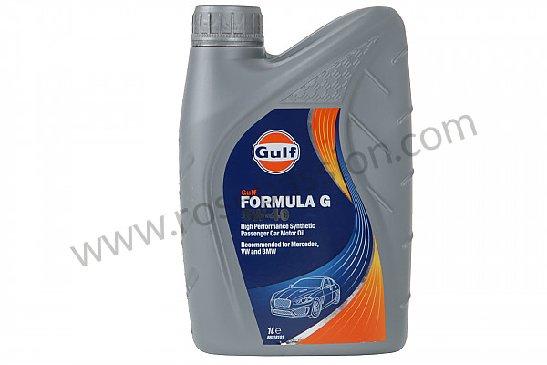 P585135 - GULF OIL FORMULA G 5W40 for Porsche 996 / 911 Carrera • 2005 • 996 carrera 4 • Cabrio • Manual gearbox, 6 speed