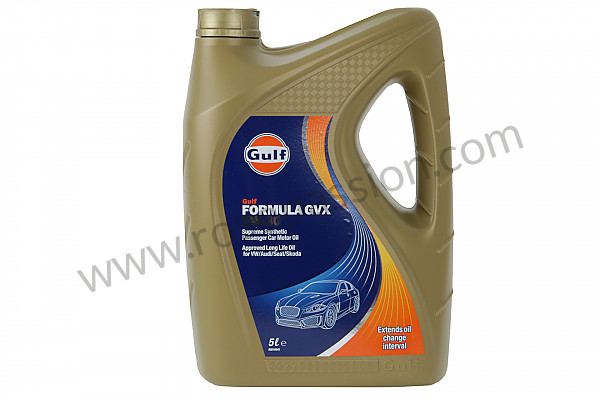 P585136 - GULF FORMULA GVX 5W30 OIL for Porsche Cayenne / 955 / 9PA • 2003 • Cayenne v6 • Manual gearbox, 6 speed
