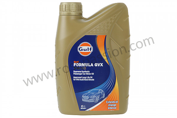 P585137 - GULF OIL FORMULA GVX 5W30 for Porsche 